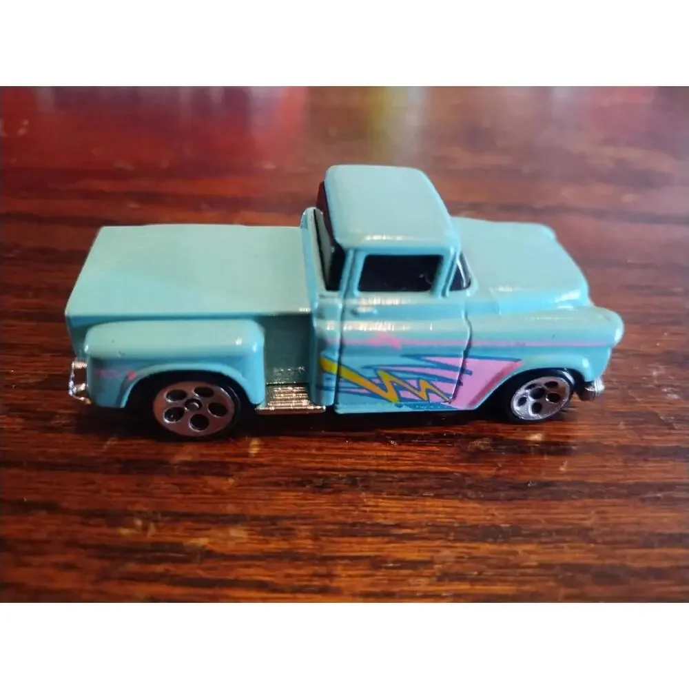 Vintage Hot Wheels ‘56 Flashsider Stepside Pick-Up Truck Turquoise MINT 1991‎